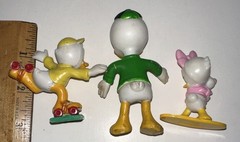 Lot Of 3 Vintage Disney DuckTales PVC Figures
