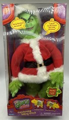 Vintage Dr Suess How The Grinch Stole Christmas Transforming Talking Doll 2000