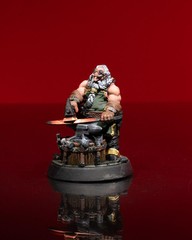 Dwarf Blacksmith Miniature, Resin Figure, Perfect for Tabletop RPGs