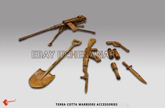 Terracotta Warrior Soldier Keepgoing 1/12 PVC Action Figure Model 16cm