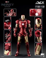 ThreeZero Avengers Infinity Saga 1/12 Scale DLX IRON MAN MK3 (Battle Damaged)