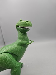 Disney Pixar Toy Story Rex Thinkway Toys 2015 7″ Talking Posable