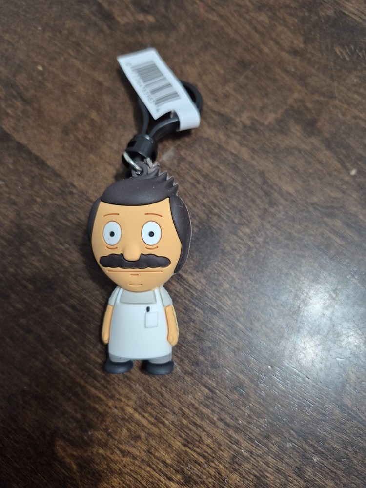 Bob’s Burgers Blind Bag Series 1 Keychain Monogram Bob Belcher