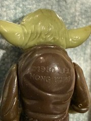Vintage 1980 Kenner Star Wars YODA Figure Loose No Accessories Hong Kong