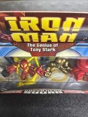 Hasbro Marvel Super Hero Squad Iron Man The Genius Of Tony Stark Figure Set