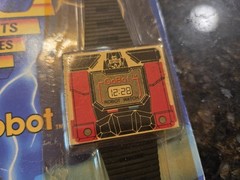 Vintage 1984 Go Bots “Gong” Robot Watch Factory Sealed New