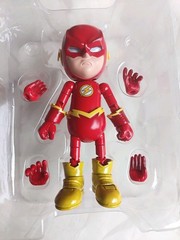 Herocross Hybrid Metal Figuration #017 Flash DC Justice League Open Box clean