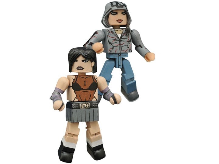 Minimates – Comic Book Heroes – Hack/Slash Revival – Cassie Hack & Em Cypress