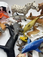 Mixed LOT of Plastic Farm Sealife Safari Animals Schleich & Others