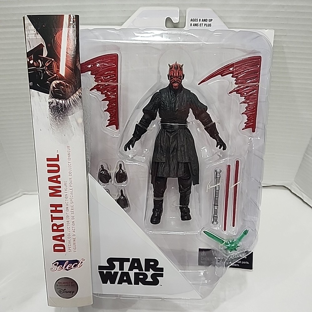 Star Wars Diamond Select DARTH MAUL Action Figure 7″ Disney Store Exclusive NEW