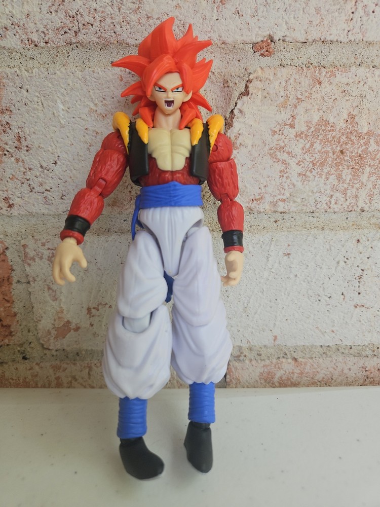 Bandai Dragon Ball Super Dragon Stars Super Saiyan 4 Gogeta 6″ LOOSE NO TAIL