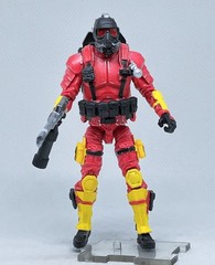 Marauders Task Force 1:18 GI Joe RIOT Eagle Force FIREBALL Action Figure 4in.