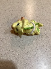 Magic Diaper Baby Dino Toy 1992 Galoob Plastic Yellow