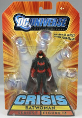 MATTEL DC UNIVERSE CRISIS SERIES 1 BATWOMAN 4″ ACTION FIGURE #13 2008 NEW SEALED