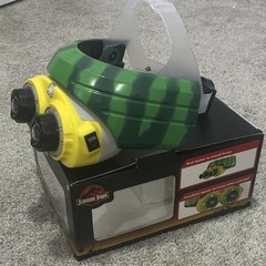 Jurassic Park Light-Up Dinosaur Goggles Green Yellow Black Ages 14+ Goggles