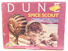 1984 LJN Dune Spice Scout Action Figure Vehicle in Original Box READ