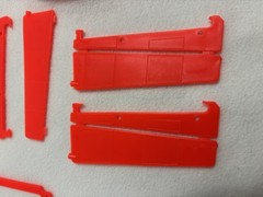 Hasbro GI Joe Night Force 1988 Night Striker Vehicle Shroud Vane 3.75″ Parts