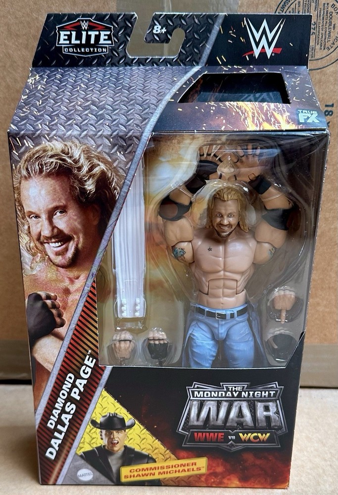 WWE Elite Monday Night War Series 4 DIAMOND DALLAS PAGE DDP Action Figure w/ BAF
