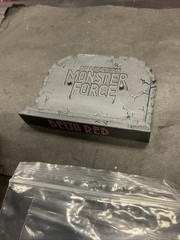 Operation: Monster Force Delta Red Nightshade Unit 1/12 Scale Figure Used Open