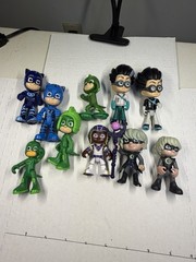 PJ Masks Figure Lot Catboy Gekko Romeo Luna Girl Pharaoh Boy