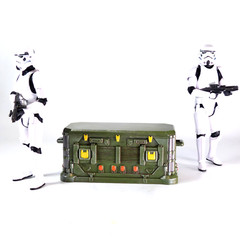 Super Action Stuff! Sealed Cursed Crate 1/12 Action Figure Accessories