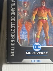 McFarlane DC Multiverse Collector Edition #24 Geo-Force The Outsiders New In Box