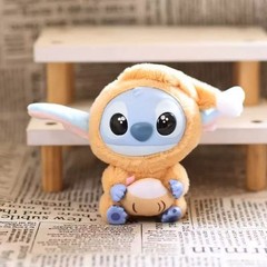 Miniso Stitch Eat Something Before Sleep Series Vinyl Figure Confirmed Blind Box