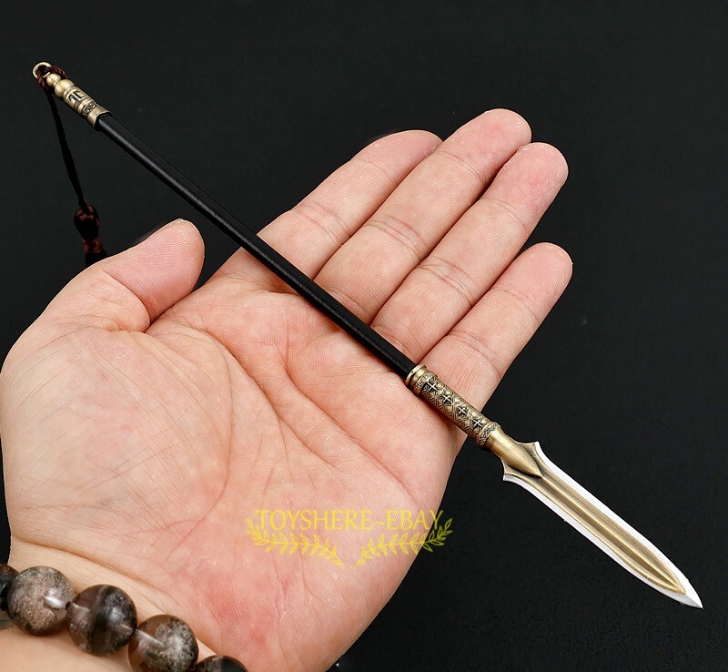 TOY SPEAR 1/6 Ironclad Valor Gilded Lance of the Silver Order – Unbroken Prowess