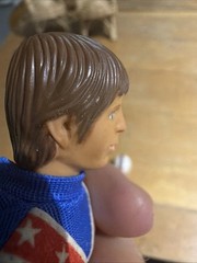 Vintage Ideal 1976 Robbie Knievel Figure W/Helmet & Belt Teenage Stuntman