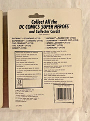 Original 1990 ERTL DC COMICS SUPER HEROES DIECAST FIGURES * COMPLETE SET Sealed