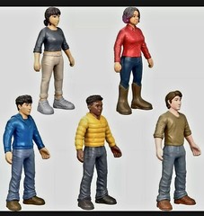 Jurassic World Chaos Theory Mini Figure Set 20pk Toy NEW FAST FREE SHIPPING