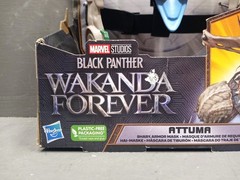 New Marvel Studios Black Panther: Wakanda Forever Attuma Shark Armor Mask NIB
