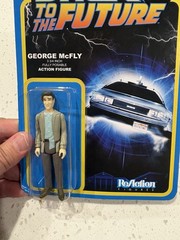 Funko Super7 ReAction Back to the Future George McFly Figure New in Package