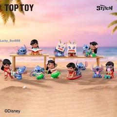 Authentic Top Toy Lilo & Stitch Happy Daily Series Blind Box 1 Random