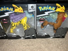 Jazwares Pokémon Entei Suicune Raikou Select Trainer Series