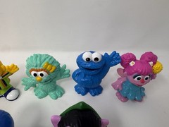 Sesame Street Workshop Figure Cake Topper Lot of 9