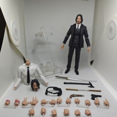 New MT John Wick Chapter 4 Keanu Reeves MAFEX No. 212 Toy