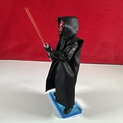 Star Wars Black Series 6” #02 Darth Maul TRI-LOGO Complete w/Custom Cape & Stand