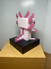 Minecraft Light up Axolotl #003 Series 1 Paladone Light