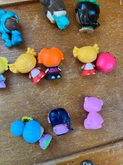 Lot of Mini Vinyl Plastic La La Loopsy & Friends Princess Mermaid Play Figures –