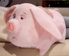 25-80cm Nezha Taiyi human flying pig plush toy Plush Toy Pillow Stuffed Pink