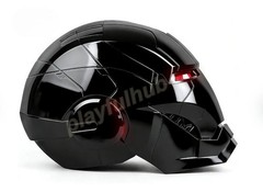 Autoking Iron Man Mk5 Black 1:1 Helmet Wearable Voice-control Mask Cosplay Gift