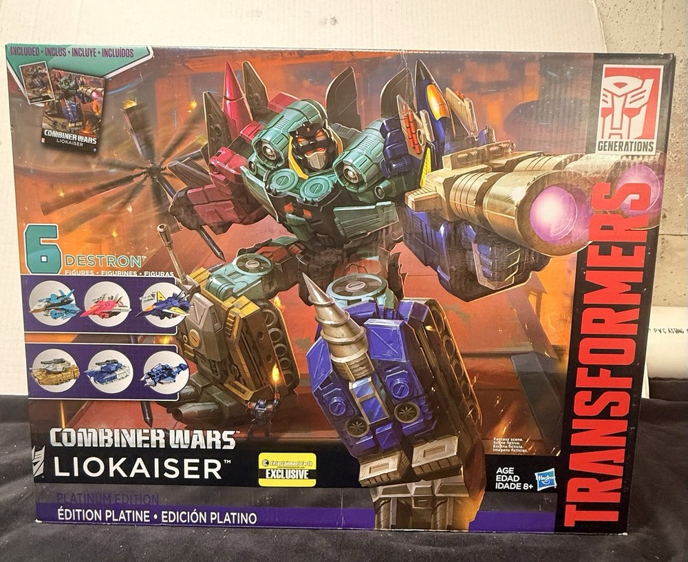 Hasbro Transformers Combiner Wars Platinum Edition Liokaiser 2015 NEW + SEALED