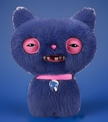 NEW! Fuggler Funny Ugly Monster Plush Toy ALLEY CATS Blue USA Seller