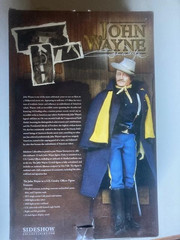 1/6 Sideshow Toys , JOHN WAYNE U.S. CAVALRY , EXCLUSIVE. MINT IN UNOPENED BOX