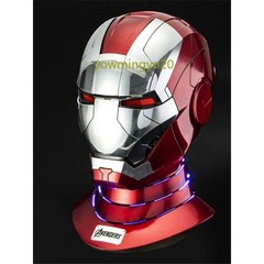 Autoking Iron Man MK5 Helmet Electronic Voice Activated Open&Close Mask 1:1 Prop