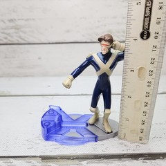 Burger King Marvel X-Men Evolution Cyclops Meal Toy 2001 PVC Figure CD Read