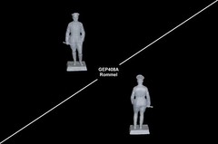 WWII MARX Generals Patton Rommel Montgomery WOW resin 60mm toy soldiers playset