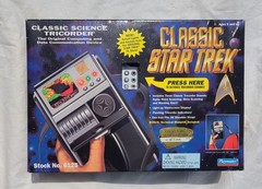Classic Star Trek TOS Science Tricorder Playmates 1995 Open Box Complete Works
