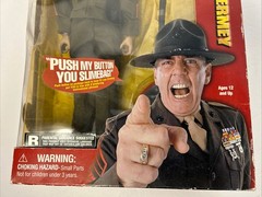 Sideshow Gunnery Sgt. R Lee Ermey Vintage 12” Figure Motivational Figure Speaks